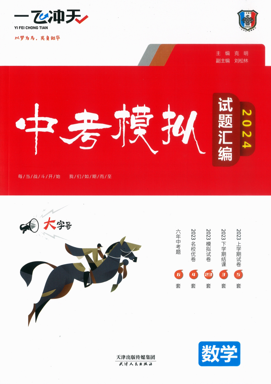 2024版 一飞冲天中考模拟试题汇编 数学.pdf 第 1 页